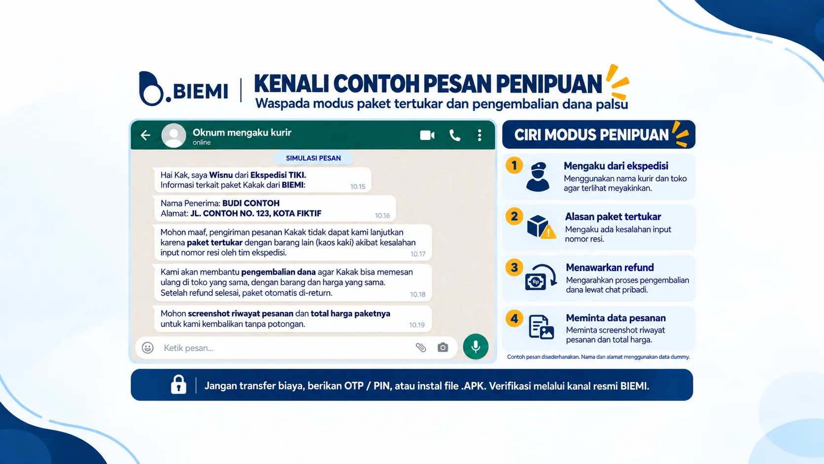 Himbauan Keamanan Pengiriman - Slide 2